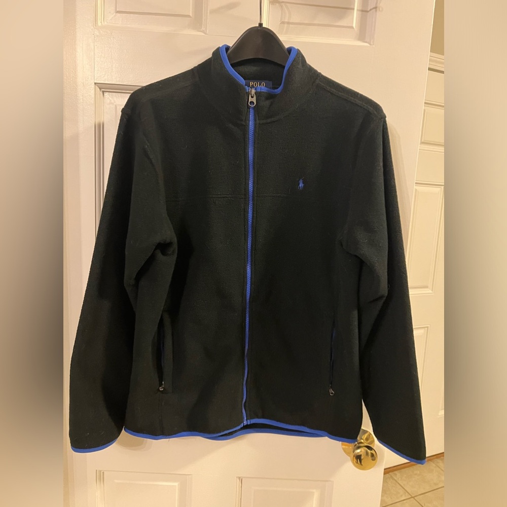 Polo by Ralph Lauren boys XL zip up fleece jacket